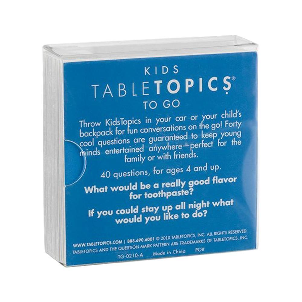 Whole Earth Provision Co. | TABLE TOPICS Table Topics To Go Kids